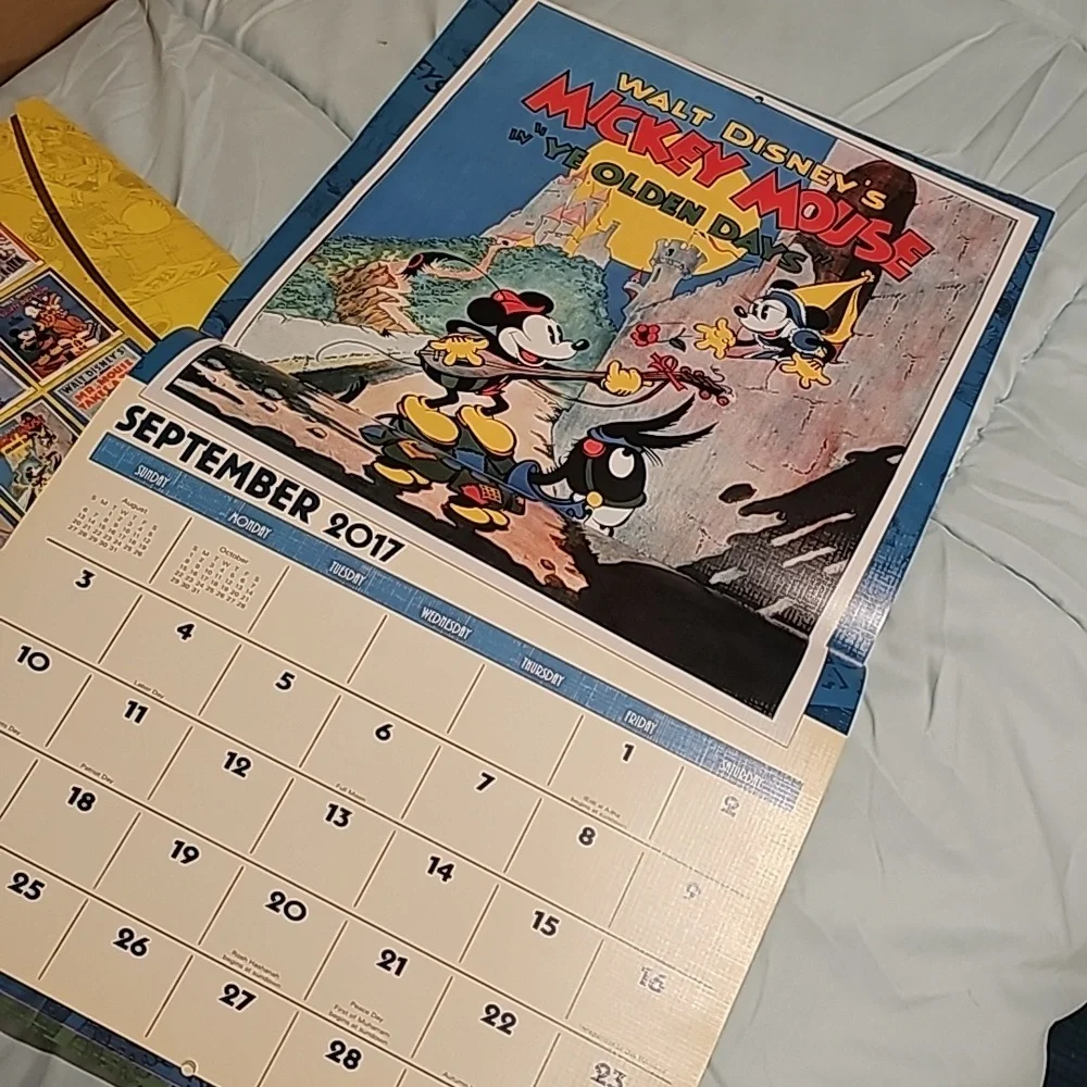 2017 Disney Mickey Mouse Collectible Calendar